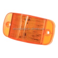 Nouvelle Feu de gabarit/feu de position latéral LED 2026 12/24V Universel - Feu de position latéral LED à lentille multicolore pour camions et fourgonnettes
