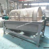 VBJX copeaux de bois en acier inoxydable graines de poivre compost de blé tamis à tambour rotatif tamisage machine de classement de maille