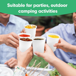 Nhà Máy Bán buôn sinh thái thân thiện tùy chỉnh cốc giấy đôi tường dùng một lần cốc cà phê giấy để bán - Product Image 2