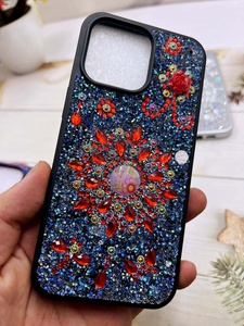 Venta <span class=keywords><strong>al</strong></span> por mayor funda de teléfono TPU de lujo para iPhone 16 Pro Max nuevos materiales Diseño a prueba de golpes con cubierta de decoración de diamantes de imitación - Product Image 2