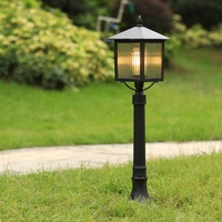 Moderne 15W IP65 Étanche LED en Aluminium Colonne Lampe Extérieure Décorative Pelouse Lumières pour Parc Rue Jardin Rue Éclairage de Rue