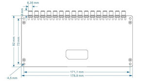 Hatrida 16-Port Toegangscontrole Kaartlezer 33dbm Uhf Radiofrequentie Identificatie Module Voor Logistiek Management 860-960Mhz - Product Image 5