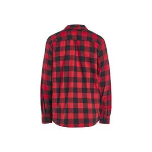 BLAKLADER - 328811685699XXL Camisa de franela Rojo/Negro-EAN 7330509907429 CAMISAS DE TRABAJO - Product Image 2