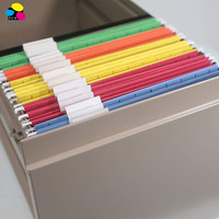 25 por caja tamaño Legal surtidos colores primarios 1/5-corte ajustable Tab colgando Carpeta de archivo
