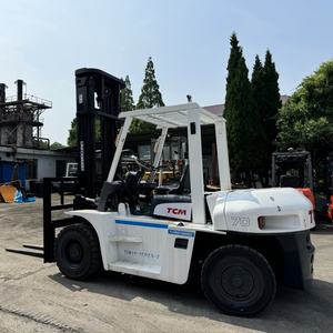 Chariot élévateur d'occasion TCM FD70 7 tonnes en bon état de marche, diesel, mât à trois étages, d'origine japonaise, à vendre - Product Image 3
