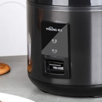 Nouvelle conception de cuiseur à riz électrique automatique avec cuve antiadhésive, cuisson rapide, tasse à mesurer incluse, capacité de 1,2 à 1,8 L