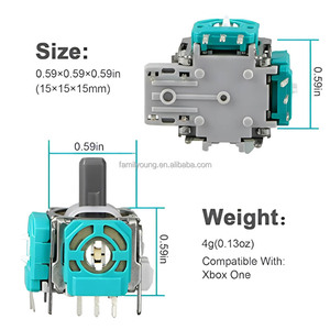 Replacement 3D Axis Analog Sensor Module <strong>Joystick</strong> Thumb <strong>Grips</strong> <strong>for</strong> <strong>PS4</strong> X-BOX One Replace <strong>Controller</strong> Thumbstick - Product Image 4