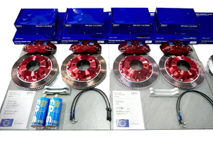 Kit de freinage haute performance Étrier de freinage Grand kit de frein Rotors de frein flottants Grand disque de frein flottant - Product Image 4