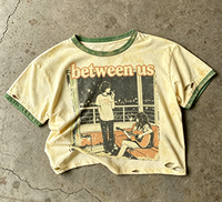 T-shirts personnalisés OEM DTG en coton 100% délavé, effet vieilli, color block, style streetwear vintage, coupe courte, vente en gros pour femmes et hommes