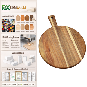 Planche à découper rectangulaire <span class=keywords><strong>en</strong></span> <span class=keywords><strong>bois</strong></span> d'acacia personnalisée <span class=keywords><strong>en</strong></span> gros avec poignée <span class=keywords><strong>en</strong></span> queue de baleine, ustensile de cuisine durable, compatible lave-vaisselle - Product Image 1