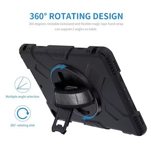 Étui de protection pour tablette Samsung <span class=keywords><strong>Galaxy</strong></span> <span class=keywords><strong>Tab</strong></span> <span class=keywords><strong>a</strong></span> 10.5 pouces <span class=keywords><strong>2018</strong></span> T590/T595, robuste, avec dragonne, antichoc, fin - Product Image 4