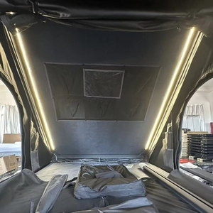 Carpa <span class=keywords><strong>de</strong></span> Techo Triangular <span class=keywords><strong>de</strong></span> Aluminio para Vehículos Todoterreno 4x4, Carpa <span class=keywords><strong>Canadiense</strong></span> para Camionetas - Product Image 4