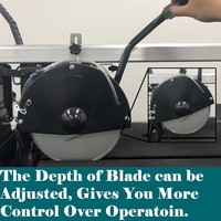 Scie à carrelage électrique 1000 mm 1500 W, machine à couper la pierre et les carreaux