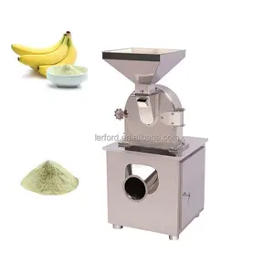 香蕉粉研磨机食品级不锈钢粉碎机带除尘器食品研磨机