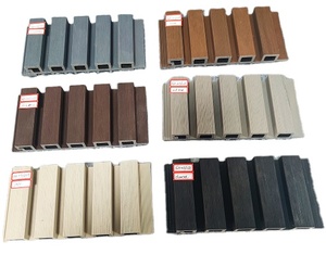 Rivestimento Esterno <span class=keywords><strong>in</strong></span> WPC di Lusso Anti-UV Impermeabile con 5 Listelli Larghi Nuovo Design Resistente all'Umidità per Hotel Uso Esterno <span class=keywords><strong>in</strong></span> <span class=keywords><strong>Plastica</strong></span> - Product Image 2
