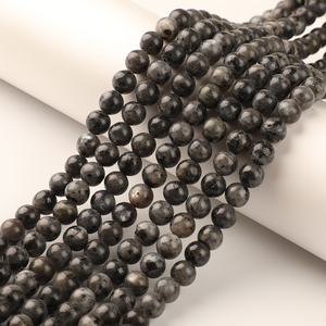 Vendita all'ingrosso 4/6/8/10mm naturale drago pietra preziosa di sangue perline lisce rotondo sciolto naturale drago <span class=keywords><strong>Bloodstone</strong></span> per la creazione di gioielli - Product Image 2
