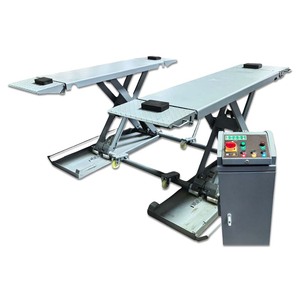 Gran oferta, elevador de tijera hidráulico de altura media eléctrico móvil portátil de 3 toneladas para uso en garaje doméstico - Product Image 1