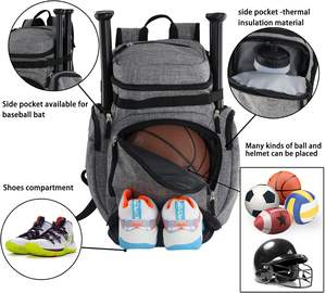 Sac à dos de sport personnalisé de grande capacité, de qualité supérieure, fabriqué en Chine, avec une grande capacité pour les voyages, échantillon gratuit - Product Image 4