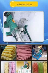 Nueva Máquina Multifuncional para Hacer Palitos de <span class=keywords><strong>Arroz</strong></span>, Palitos de <span class=keywords><strong>Arroz</strong></span> Huecos, Frutas Crujientes, Extrusora de Granos Integrales - Product Image 6