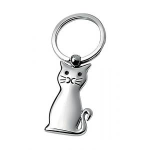 Portachiavi in peluche a forma di gatto, vendita singola, senza scatola inclusa - Product Image 1