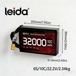 מפעל למכור ישירות 310wh/kg 6s12s14s18s24s 32ah סוללת ליתיום יון חבילת סוללות מזל ט "ט סוללה חצי מוצק - Product Image 1