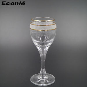 Copa de vino transparente con vástago de fácil agarre con patrón de decoración para <span class=keywords><strong>copas</strong></span> de mesa de banquete Borgoña Juego de <span class=keywords><strong>copas</strong></span> de vino para regalo - Product Image 4