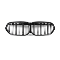Calandre avant double lamelles noir brillant pour BMW X1 F48 F49 LCI 2019+ en ABS, vente en gros