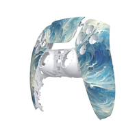 Façade et coque avant de remplacement personnalisées pour manette PS5 BDM-010/020/030/040/050 – Pièces de manette de jeu