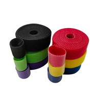 Bande auto-agrippante double face 100 % nylon résistante à la chaleur, réglable, pour câbles d'équipement de laboratoire (vente en gros)