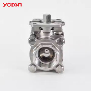 YODSN 316 1000WOG alta piattaforma Bsp Npt Bspt valvola a sfera filettata Dn32 3 pezzi valvola in acciaio inox controllo temperatura normale - Product Image 3