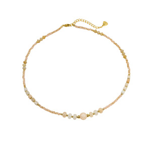 Collana di perle di pietre preziose in stile classico estivo a forma di sfera per <span class=keywords><strong>gioielli</strong></span> da anniversario da donna e da ragazza - Product Image 5
