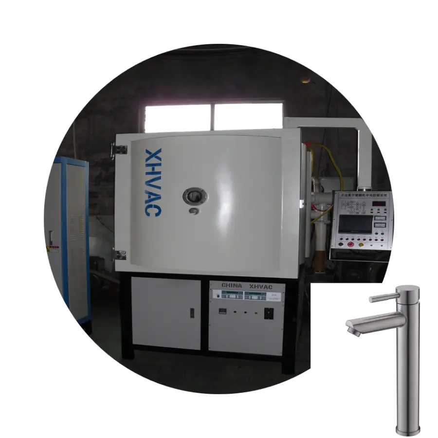 XHVAC Küchen spülen/Sanitär armatur/Becken Preis Chrom Titan Gold Pvd Vakuum Ionen beschichtung system Ausrüstung