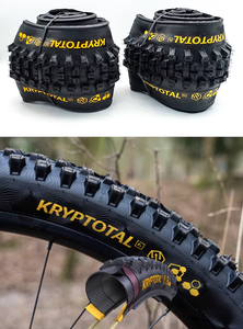 Neumático Continental Kryptotal FR Delantero/Trasero para Trail, Endurance, Enduro, Bicicleta de Montaña <span class=keywords><strong>MTB</strong></span>, 29x2.40 27.5x2.40, Tubeless, 3/330 TPI - Product Image 4
