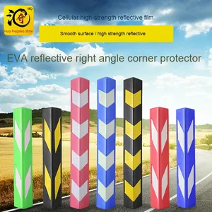 Eva góc bảo vệ phản quang chống va chạm dải cho nhà để xe giao thông góc bên phải tường bảo vệ bọt đường giao thông cơ sở - Product Image 6