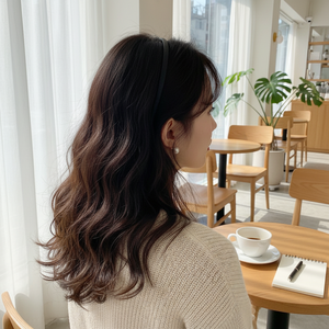 Vendita calda stile coreano di lusso cristallo fiori di pizzo cerchi di tendenza moda donna accessori all'ingrosso - Product Image 2