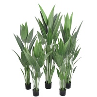 Plantes artificielles bon marché : Bananier, Oiseaux de paradis, Strelitzia, Bonsaï pour la décoration de bureau