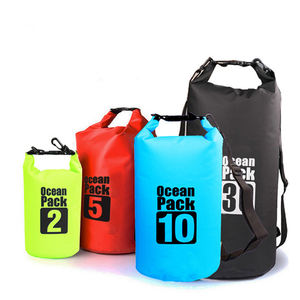 Bolsa de Lona Impermeable Ligera y Portátil de PVC 500D para Camping y Pesca, Bolsa de Viaje Resistente para Actividades al Aire Libre - Product Image 4