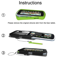 Support de tablette pour appuie-tête de voiture, support de tablette pour enfants sur les sièges arrière, sangle antidérapante et filet de maintien, compatible avec toutes les tablettes de 7 pouces