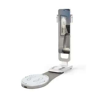 Novo scanner 3D corporal dos EUA, analisador de saúde de corpo inteiro, analisador de composição corporal, análise de impedância bioelétrica com 8 eletrodos