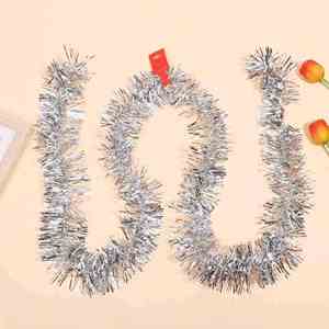 ของตกแต่งต้นคริสต์มาสแบบใหม่จากสหรัฐอเมริกา รุ่น Mairun 406 ประดับด้วยเส้นดิ้นและกลิตเตอร์ พลาสติกผ้ารูปทรงกลม สำหรับตกแต่งงานปาร์ตี้ - Product Image 2