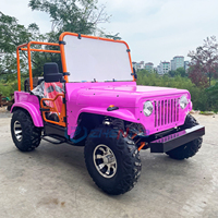 Mini Jeep 350cc tout-terrain à essence 4*4 Fabriqué en Chine Tout-terrain à quatre roues avec certificat CE Vente en gros
