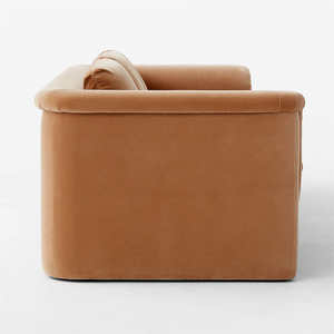 أريكة فاخرة مودرن تصميم أمريكي أثاث داخلي كراسي لغرفة المعيشة أريكة مخملية بنية الجملة - Product Image 3