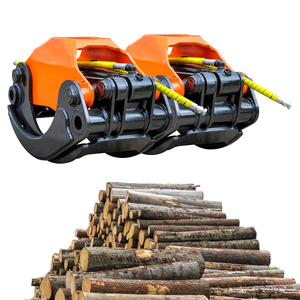 Nouveauté Xuvol LOG GRAPPLEforwarder, grappin hydraulique pour bois, manutention de bois, MF26 pour excavateurs de 1,5 à 3,5 tonnes avec moteur - Product Image 1