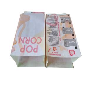 Bolsas <span class=keywords><strong>de</strong></span> papel desechables para <span class=keywords><strong>palomitas</strong></span> <span class=keywords><strong>de</strong></span> maíz para microondas, bolsas <span class=keywords><strong>de</strong></span> embalaje con logotipo personalizado, mercado ruso - Product Image 1