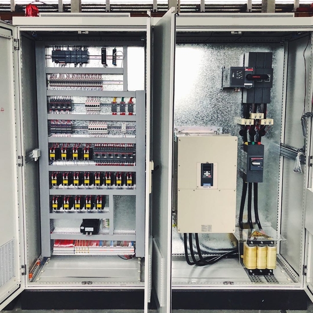 Customizable Low Voltage Panel for Industrial Control Ice Cream Machine Food Processing Production with PLC Control Panel