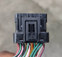 Connecteur électrique étanche de voiture, 10 pièces, 33Pin 0.6MM ECU unité de commande électronique, connecteur électrique étanche, harnais métallique, 6189 — 7106