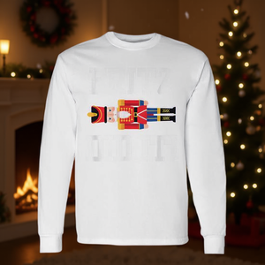 Camiseta de manga larga con diseño navideño de bailarina de ballet Nutcracker Clara - Product Image 3