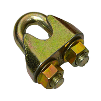 Yellow Zinc Plated DIN1142 Wire Rope Clip Fasteners Accessories Product