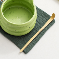 Cuillère à thé Cuillère à café de style japonais grillé Cuillère à matcha Accessoires de mélangeur Fouet Chasen