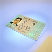 Tarjetas de PVC con Impresión Personalizada, Película de Laminado Holográfica, Tarjetas con Holograma Anti-Falsificación e Impermeables